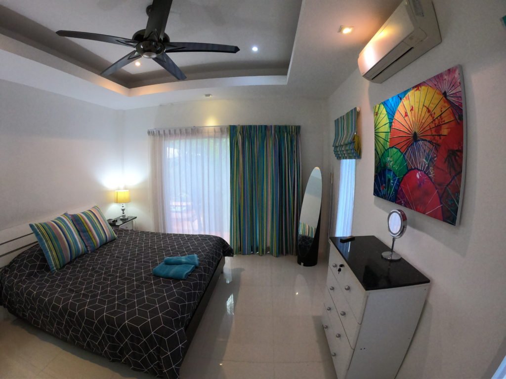 Main Bedroom at pool Villa Bangsaray