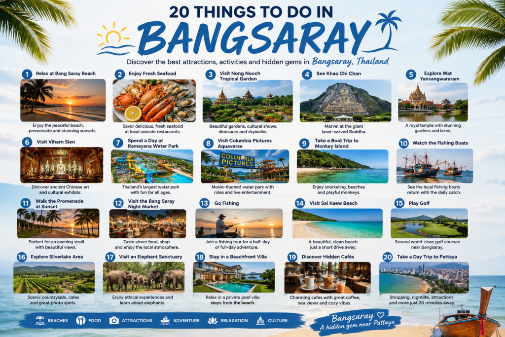 20 things to do in Bangsaray
