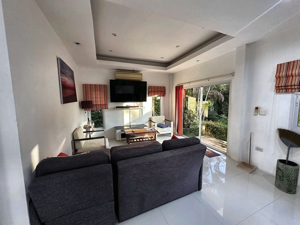 BangsarayPool villa Lounge with large Smart TV